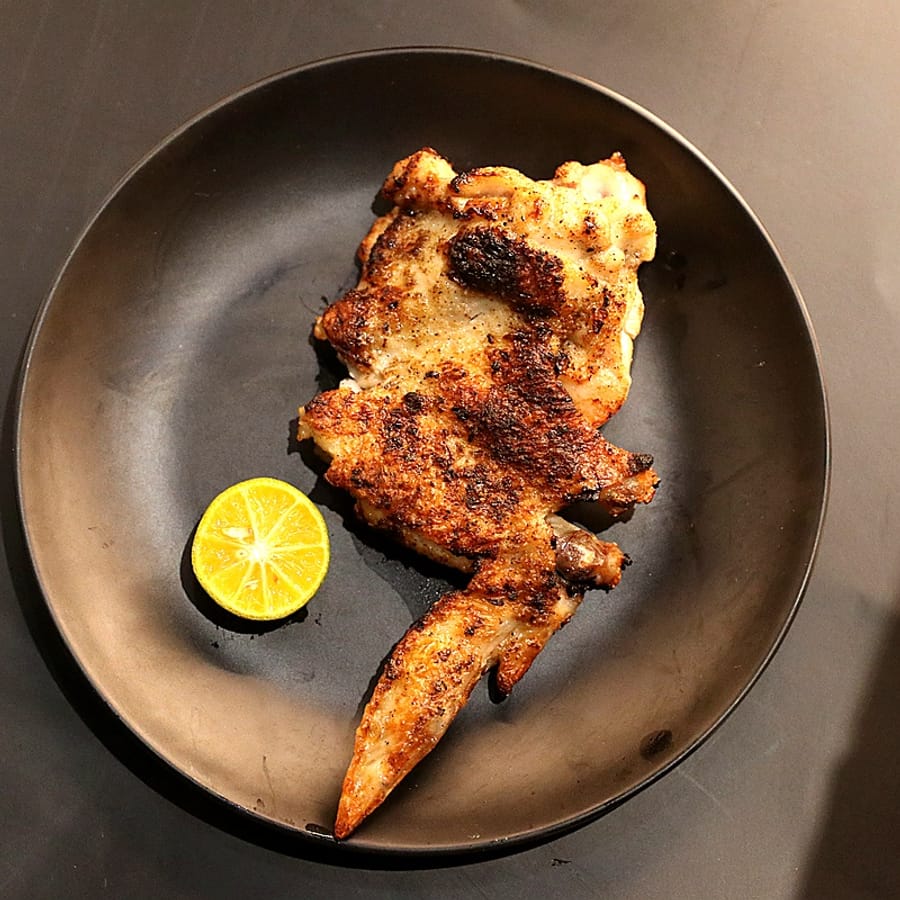 Grilled chicken wing
